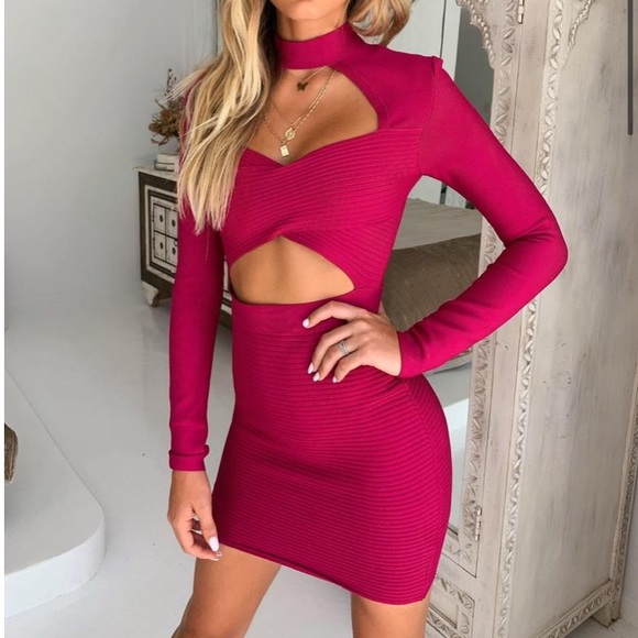 Tiger Mist Dresses & Skirts - Hot Pink Dress